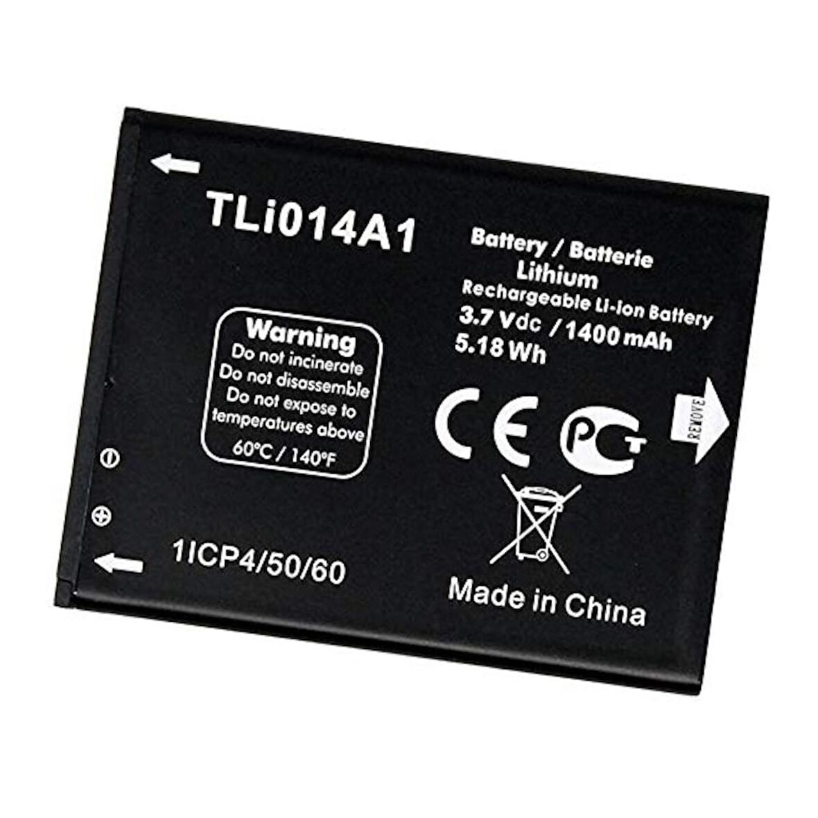 Vodafone 875 Smart 4 Mini One Touch Pop T 4010 Tli014A1 Batarya