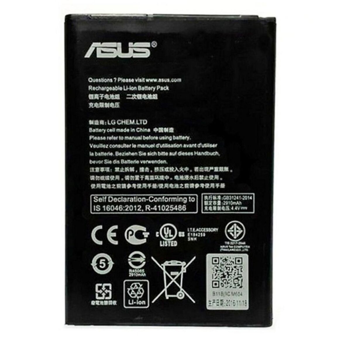 Asus Zenfone Go Pil Batarya G500Tg/Live 5.0 C11P1506