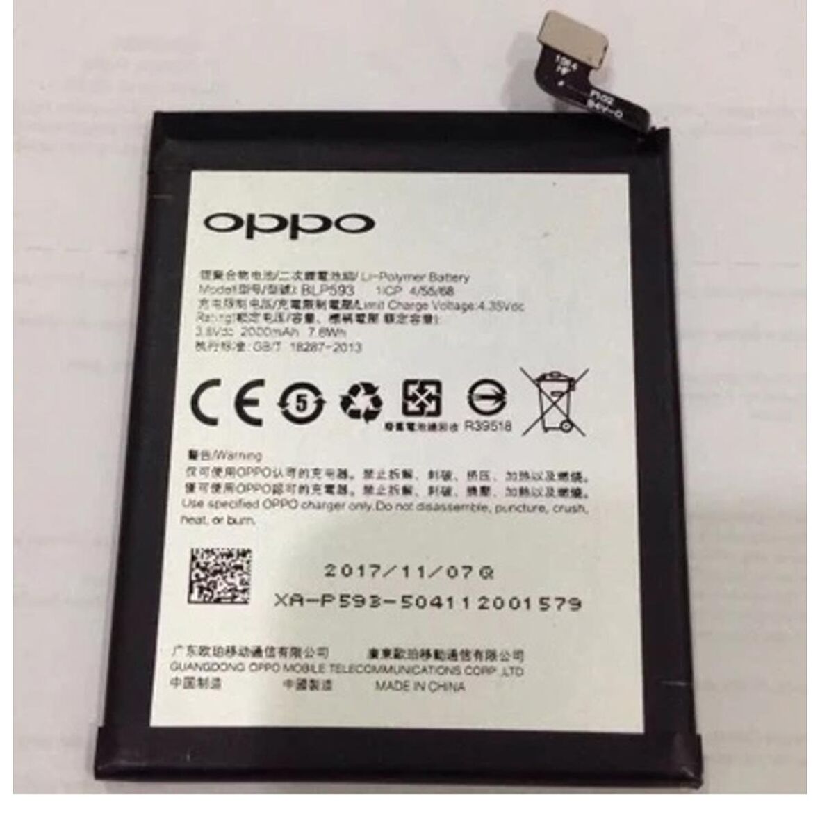 Oppo A31 Pil Batarya Blp593