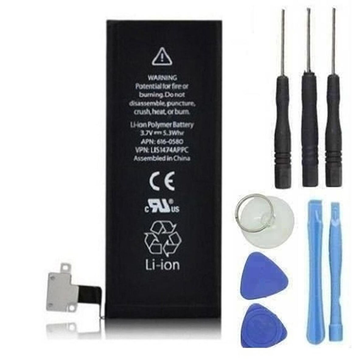 Axya Apple Uyumlu iphone 4S Pil Batarya Tamir Seti