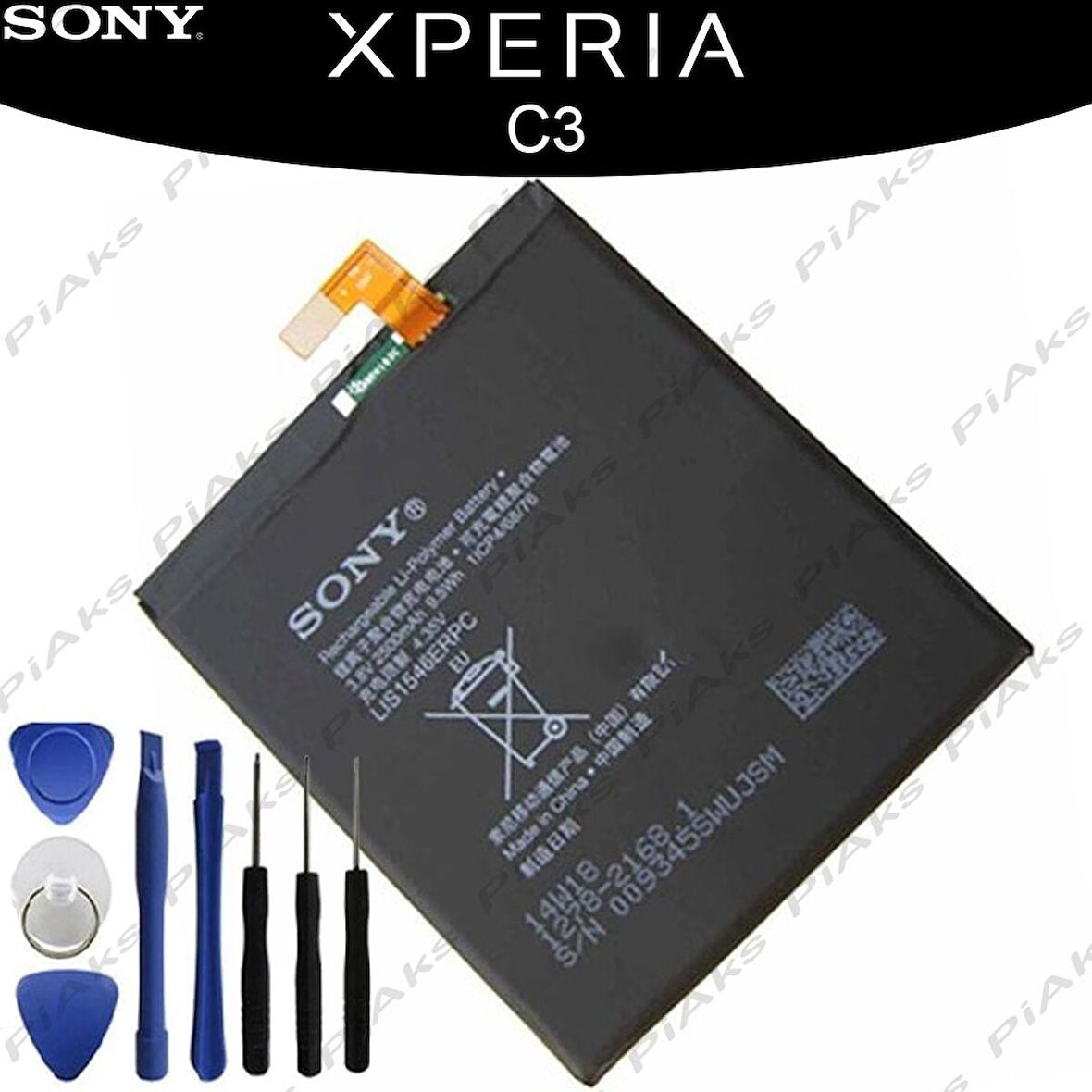 Sony Xperia C3 / T3 Lıs1546Erpc Pil Batarya ve Tamir Seti