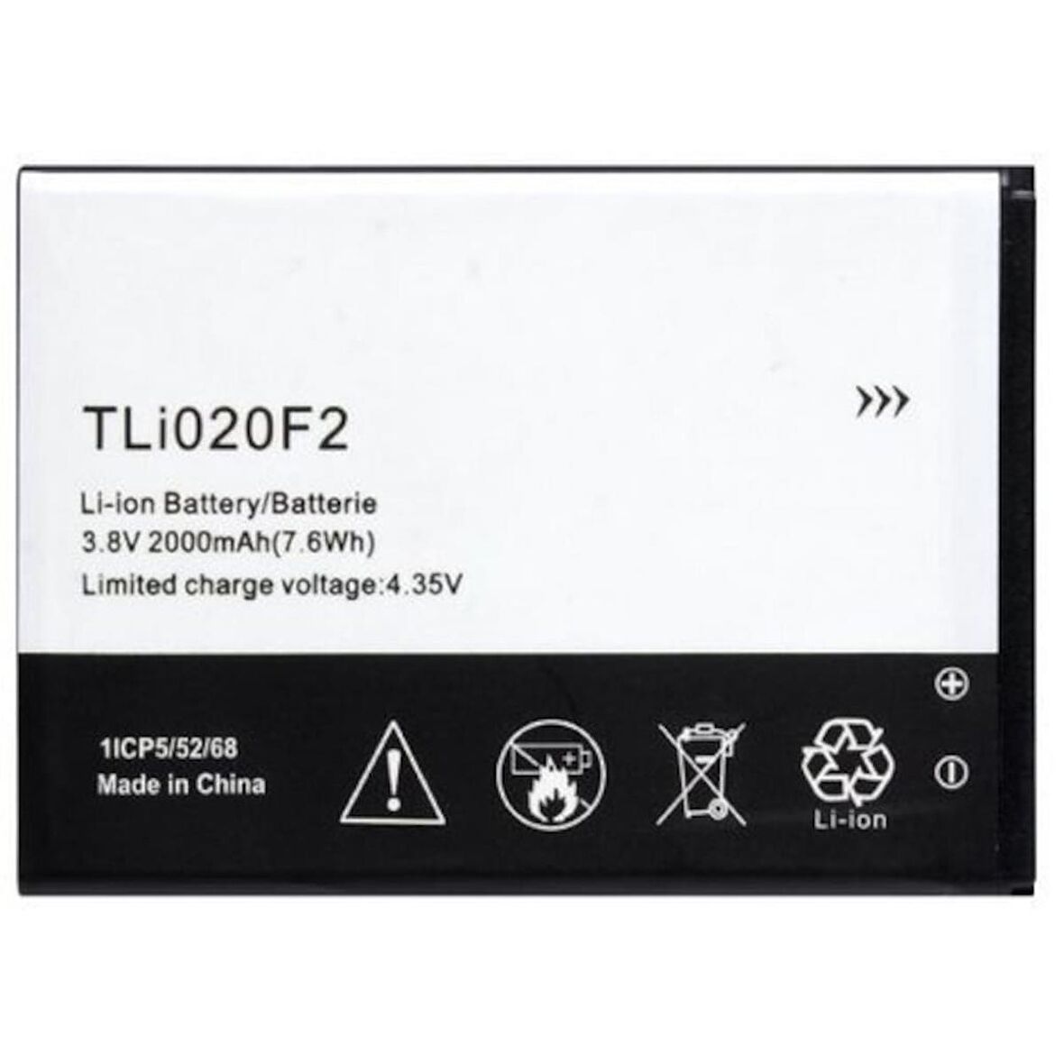 Alcatel One Touch Fierce 2 Tli020F2 Pil Batarya + Tamir Seti