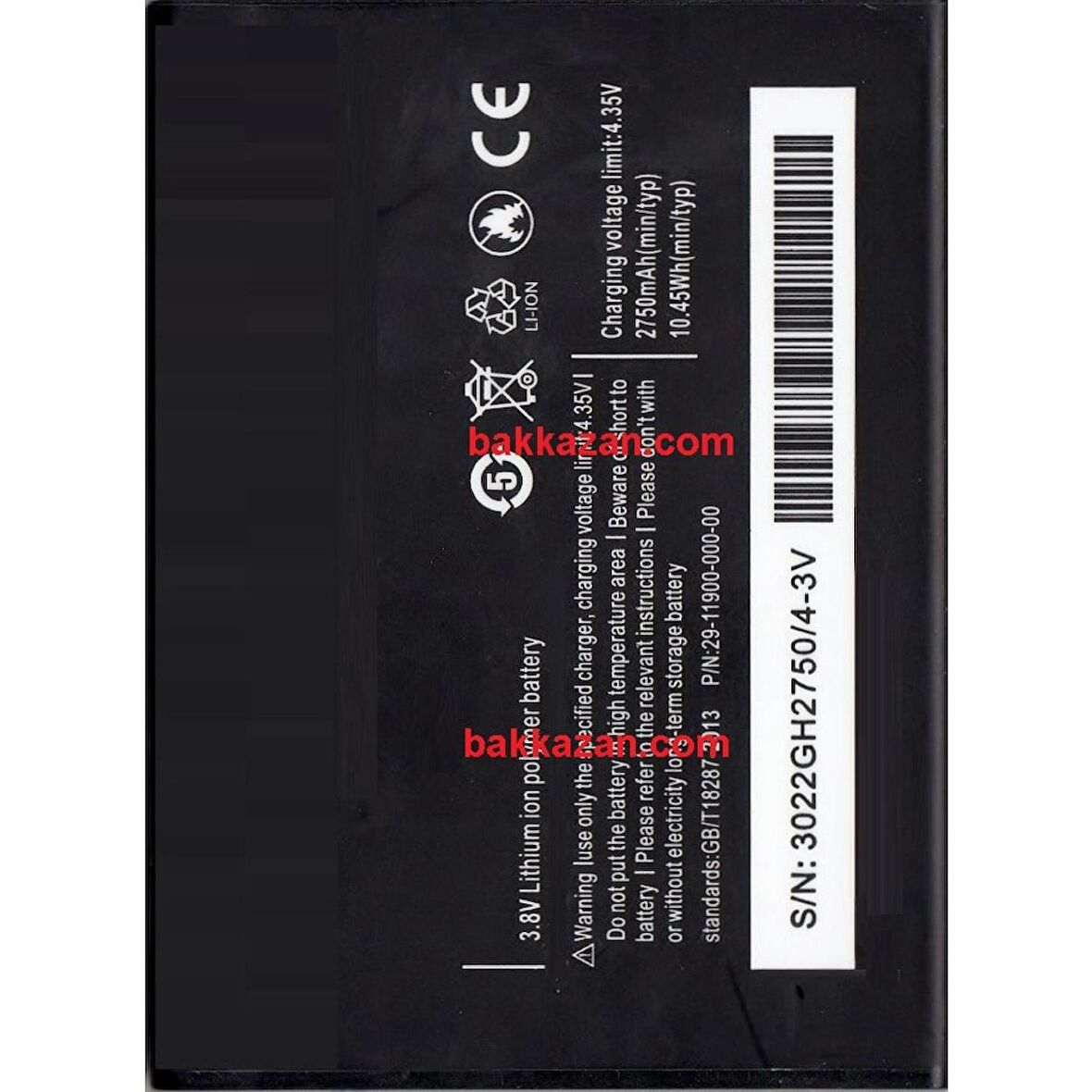 General Mobile Discovery S Plus Batarya Pil