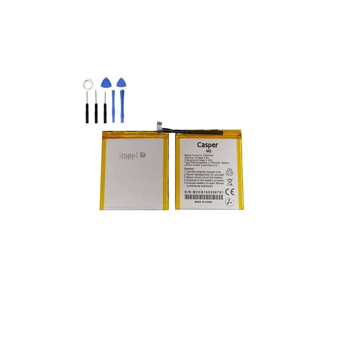 Casper M2 Batarya Pil Tamir Seti