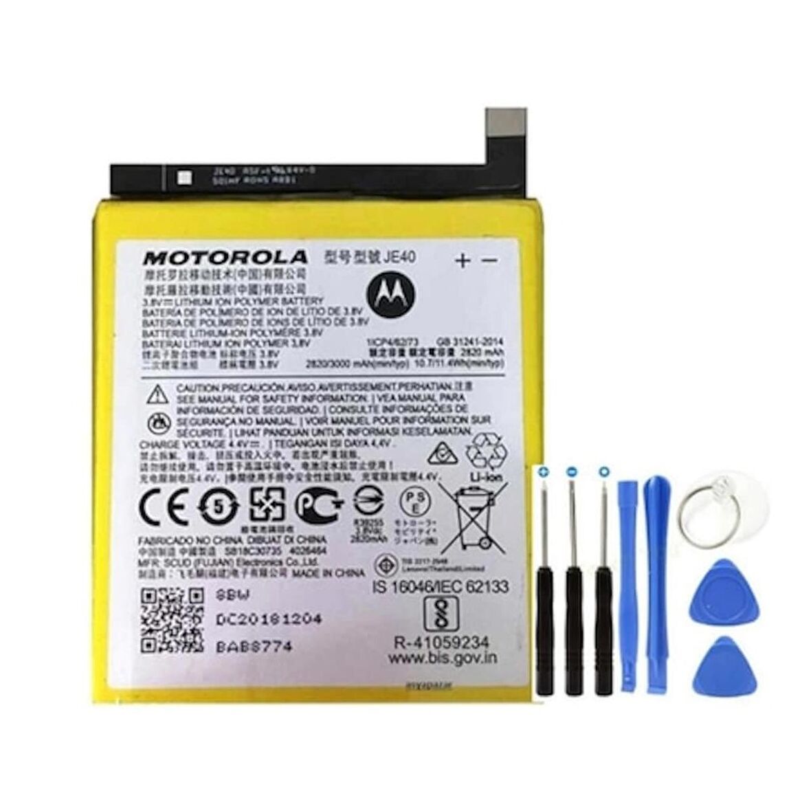 Motorola G7 Play Xt1941 Je40 Pil Batarya ve Tamir Seti