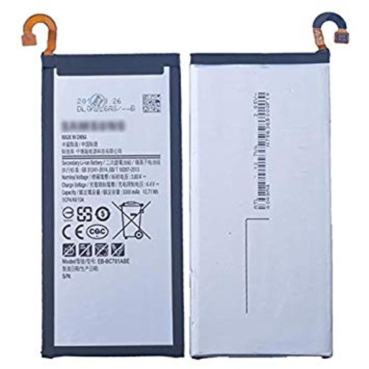 Samsung C7 Pro C701 Pil Batarya Eb-Bc701Abe