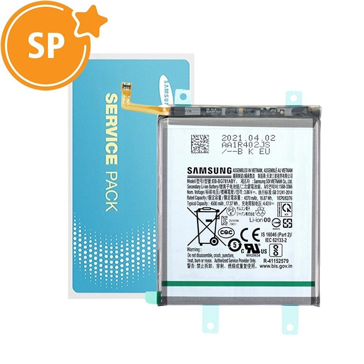 Samsung A525 / A526 A52 Batarya Pil Kvk Servis