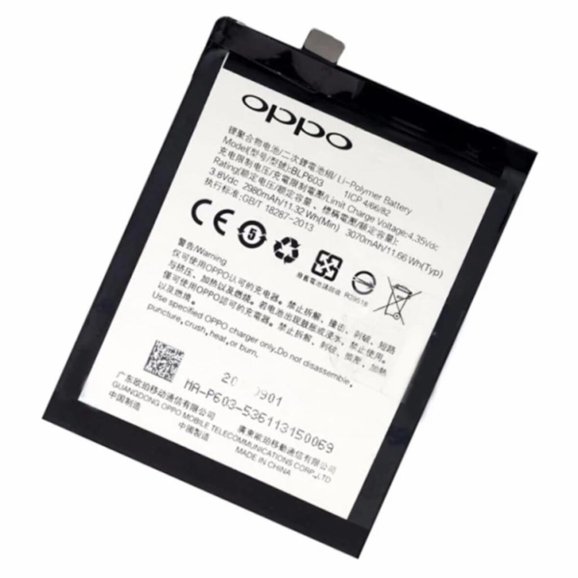 Oppo R7S R7St R7Sm Pil Batarya ve Tamir Seti Blp603