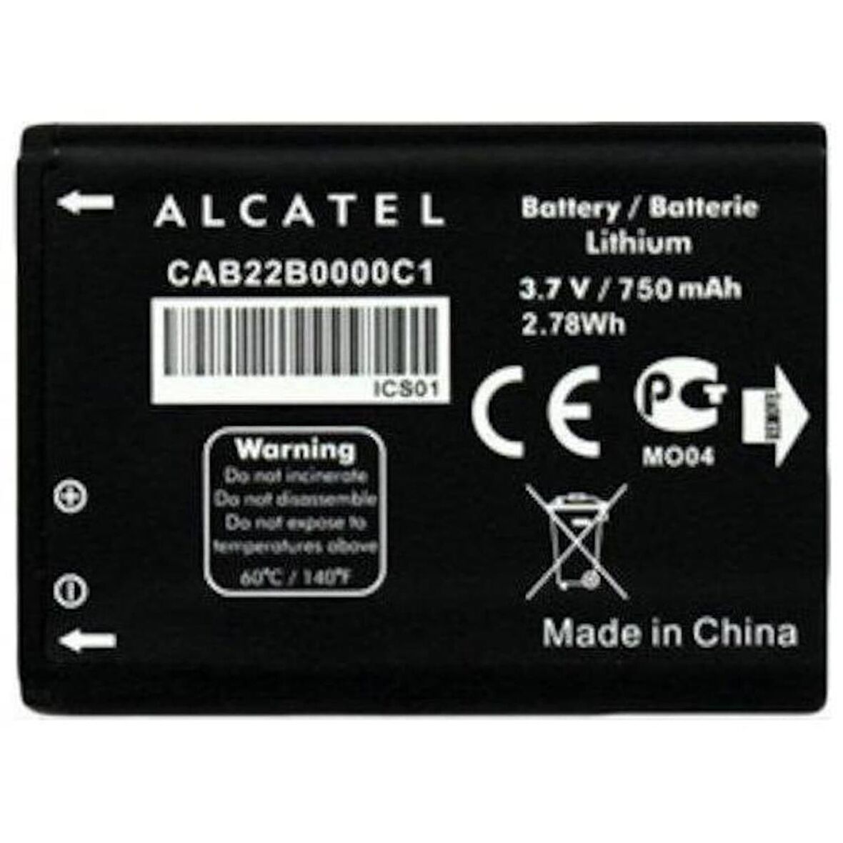 Alcatel Onetouch Ot-665 - X / Ot-356 Pil Batarya Cab22B0000C1