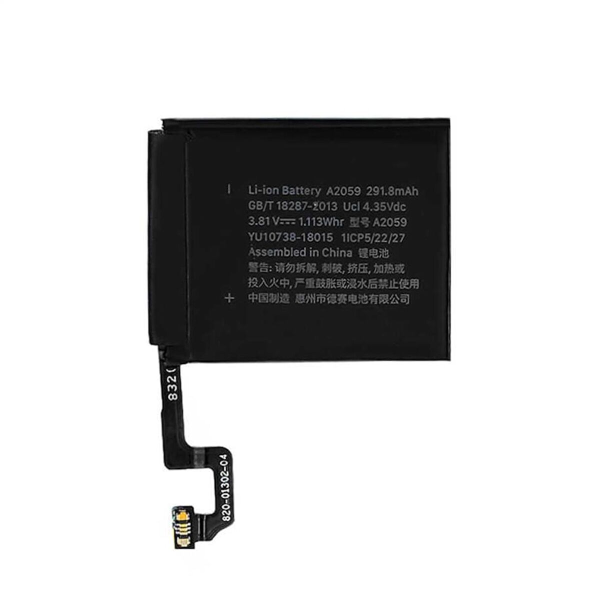 Axya Apple Watch Seri 4 S4 – 44Mm Uyumlu Pil Batarya A2059