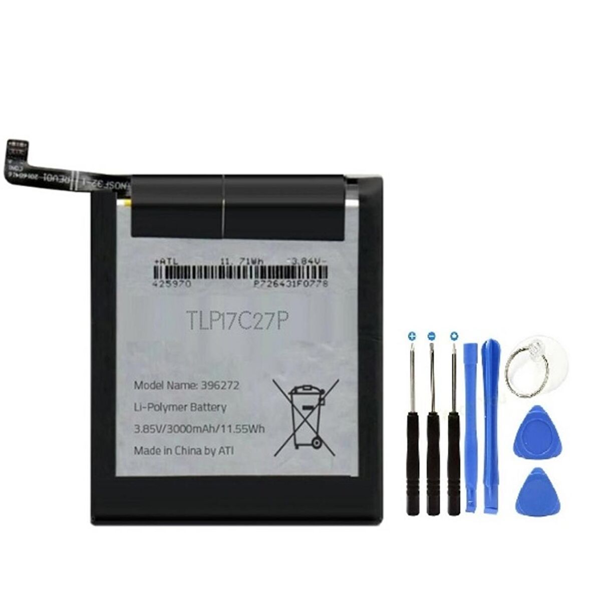 Casper Via A2 Pil Batarya ve Tamir Seti