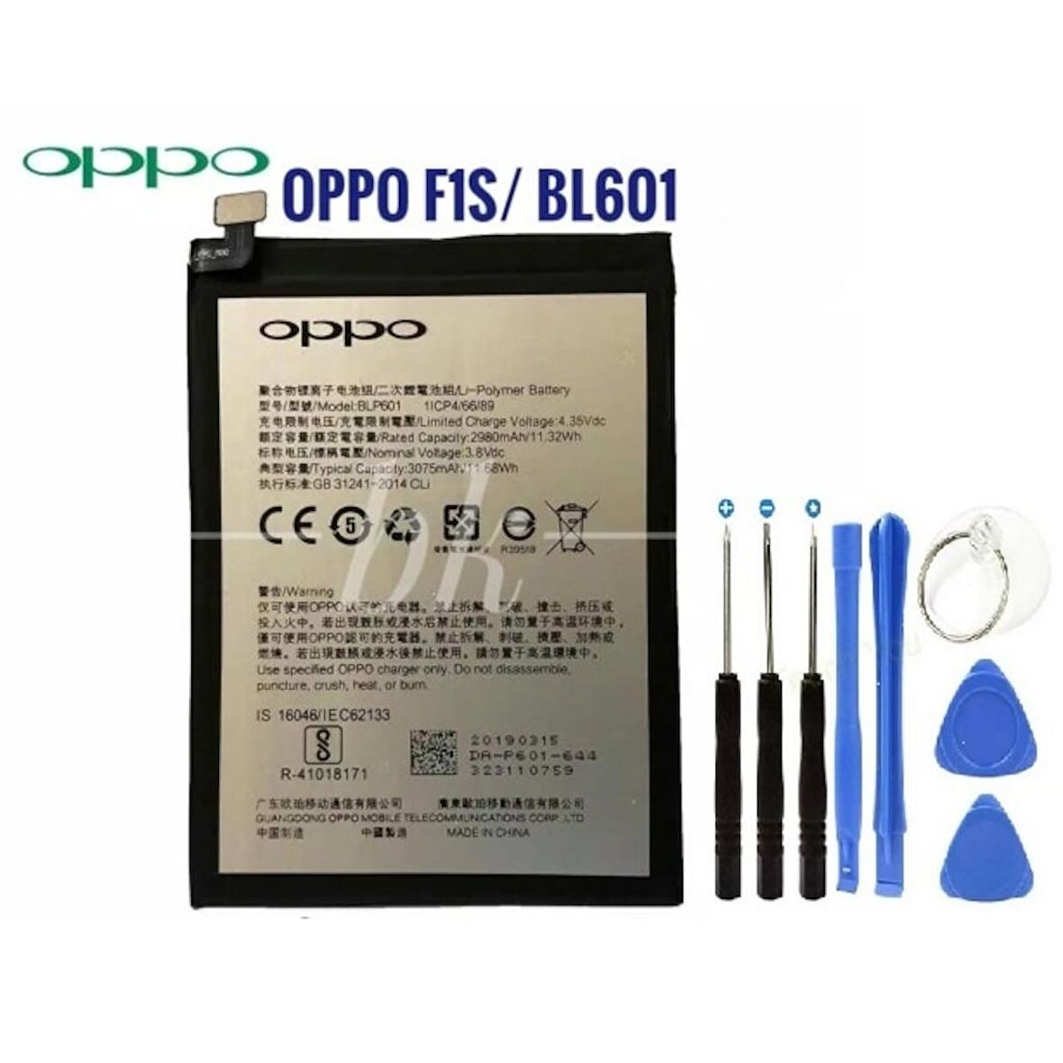 Oppo F1S Pil Batarya Bl601 + Tamir Seti