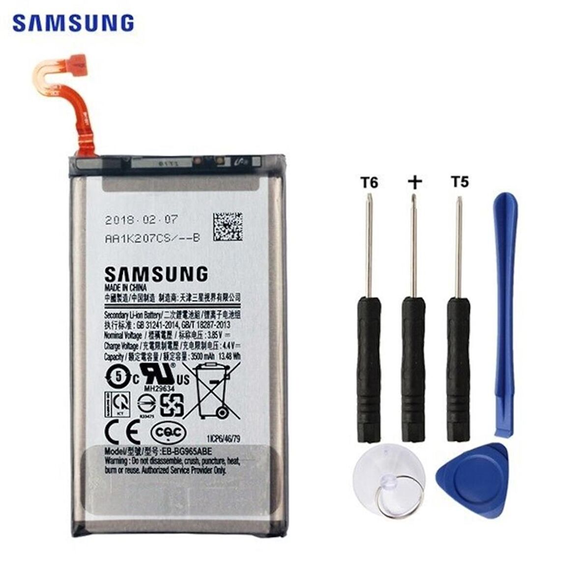 Samsung S9 Plus Pil Batarya G965 ve Tamir Seti