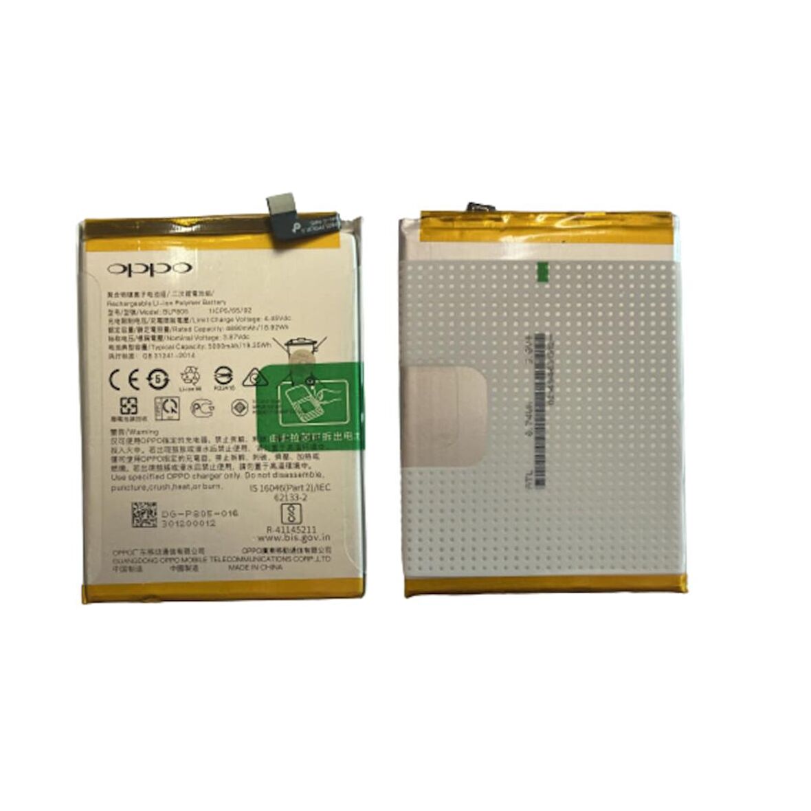 Oppo A16 Pil Batarya BLP805