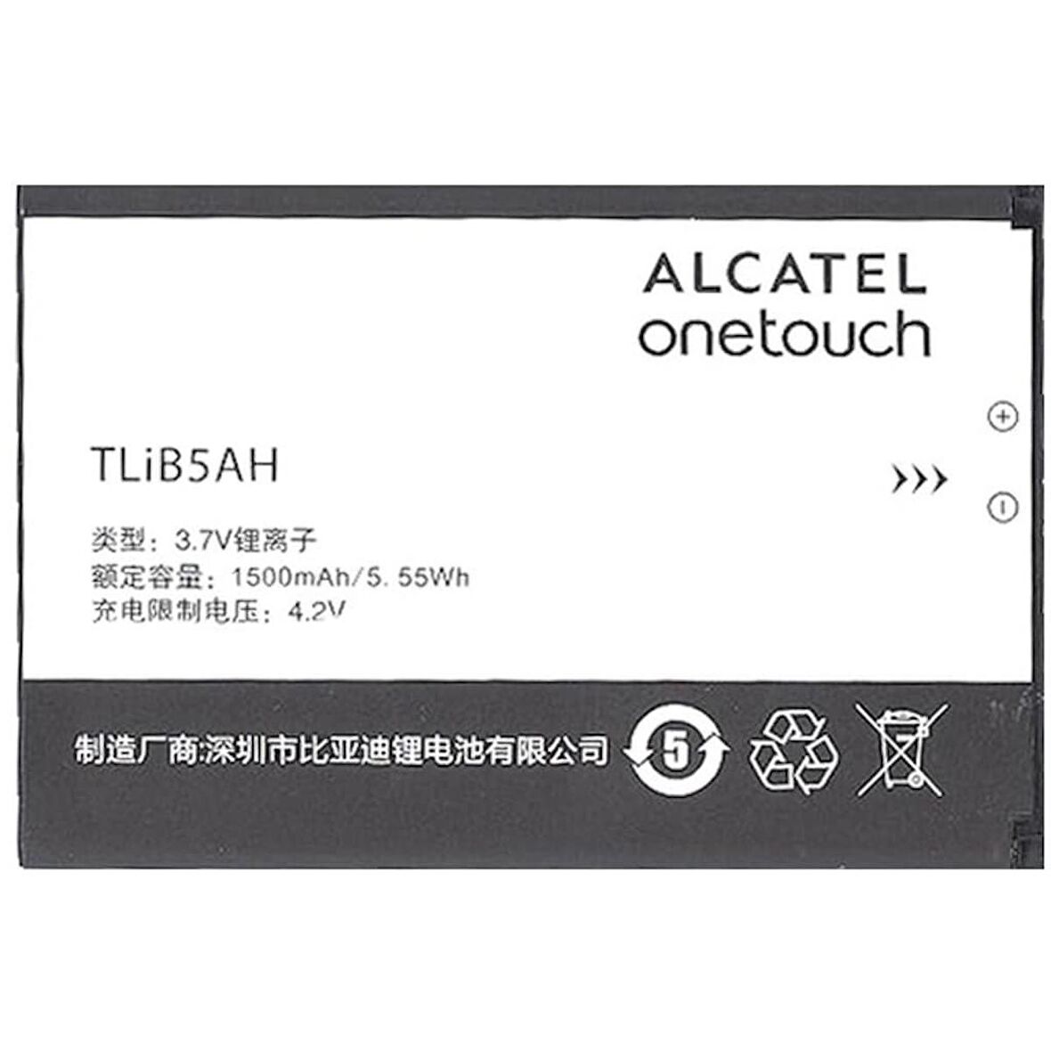 Alcatel Lınk Pil Batarya Y580 Y800z 606v Cab23v0000c1 Tlıb5ah