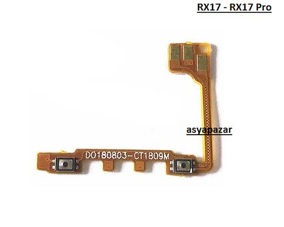 Oppo RX17/RX17 Pro Yan Ses Film Flex