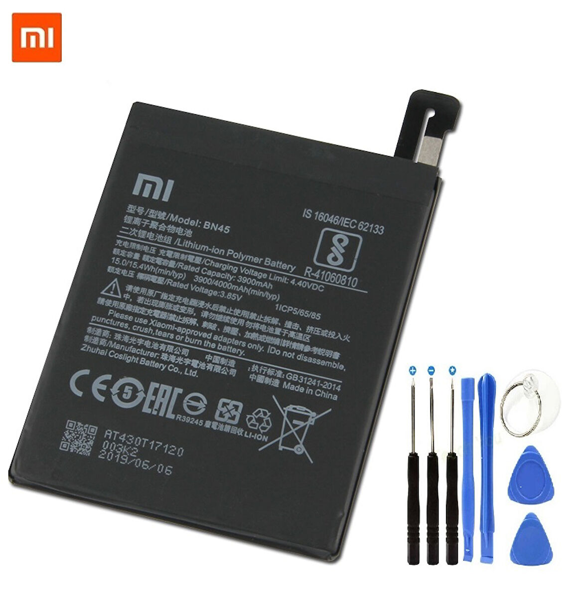 Xiaomi Redmi Note 5 / Note 5 Pro BN45 Batarya Pil ve Tamir Seti