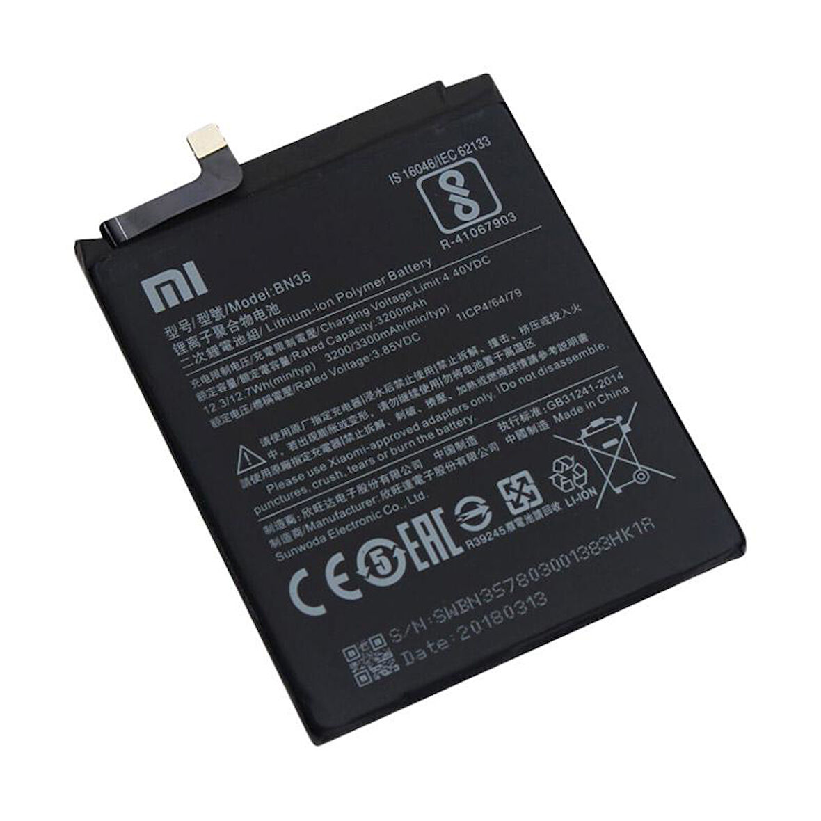 Xiaomi Redmi 5 Bn35 Pil Batarya