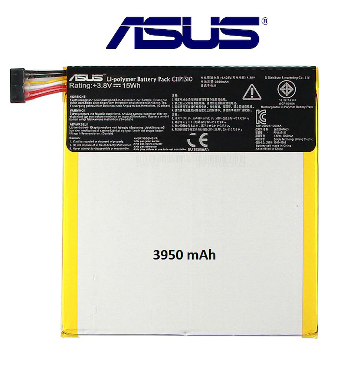 ASUS C11P1310 Asus Pad FonePad ME372CG Pil Batarya