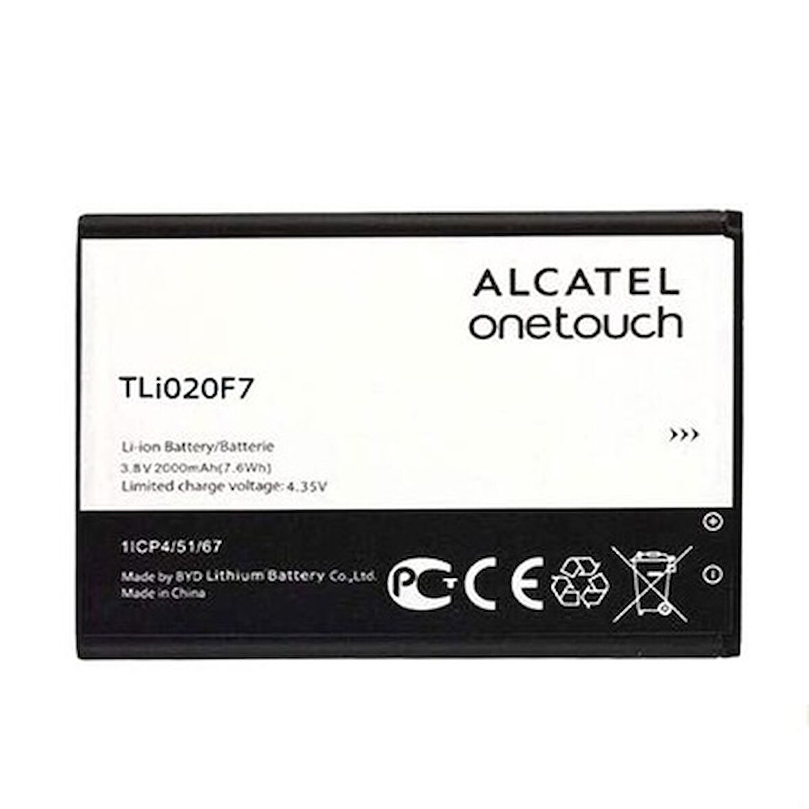 Alcatel One Touch U5 TLi020F7 Batarya Pil