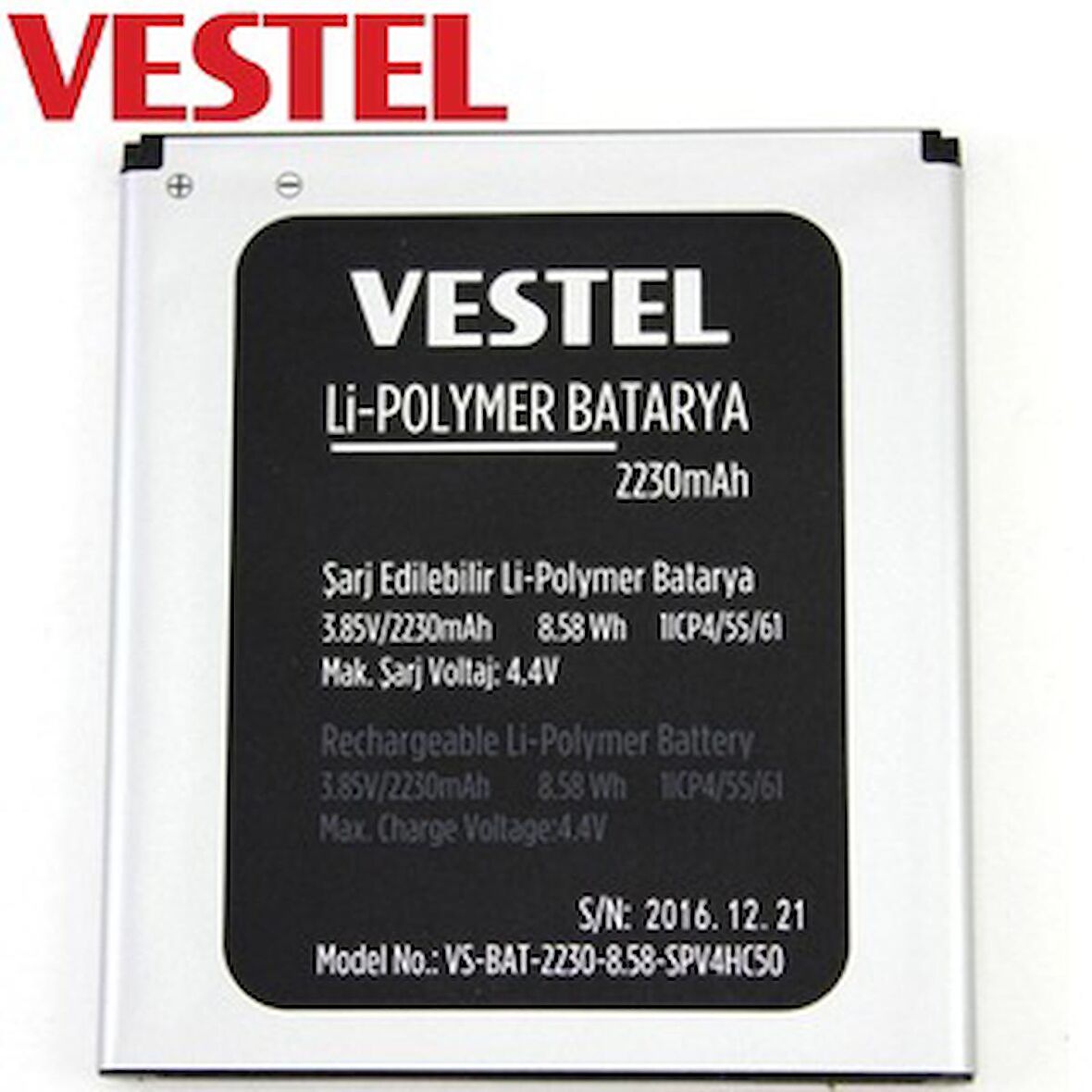 Vestel Venüs 5000 Pil Batarya 2230 mAh İthal