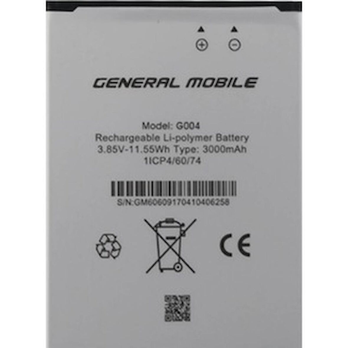 General Mobile Discovery GM6/GM6 LİFE Pil Batarya