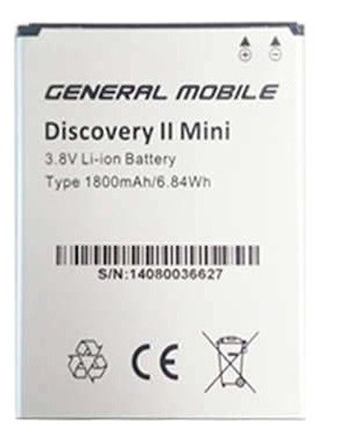 General Mobile Discovery 2 Mini Pil Batarya