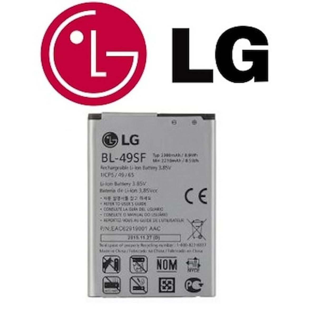 Lg G4 Mini Pil Batarya Beat G4C Mini BL-49SF