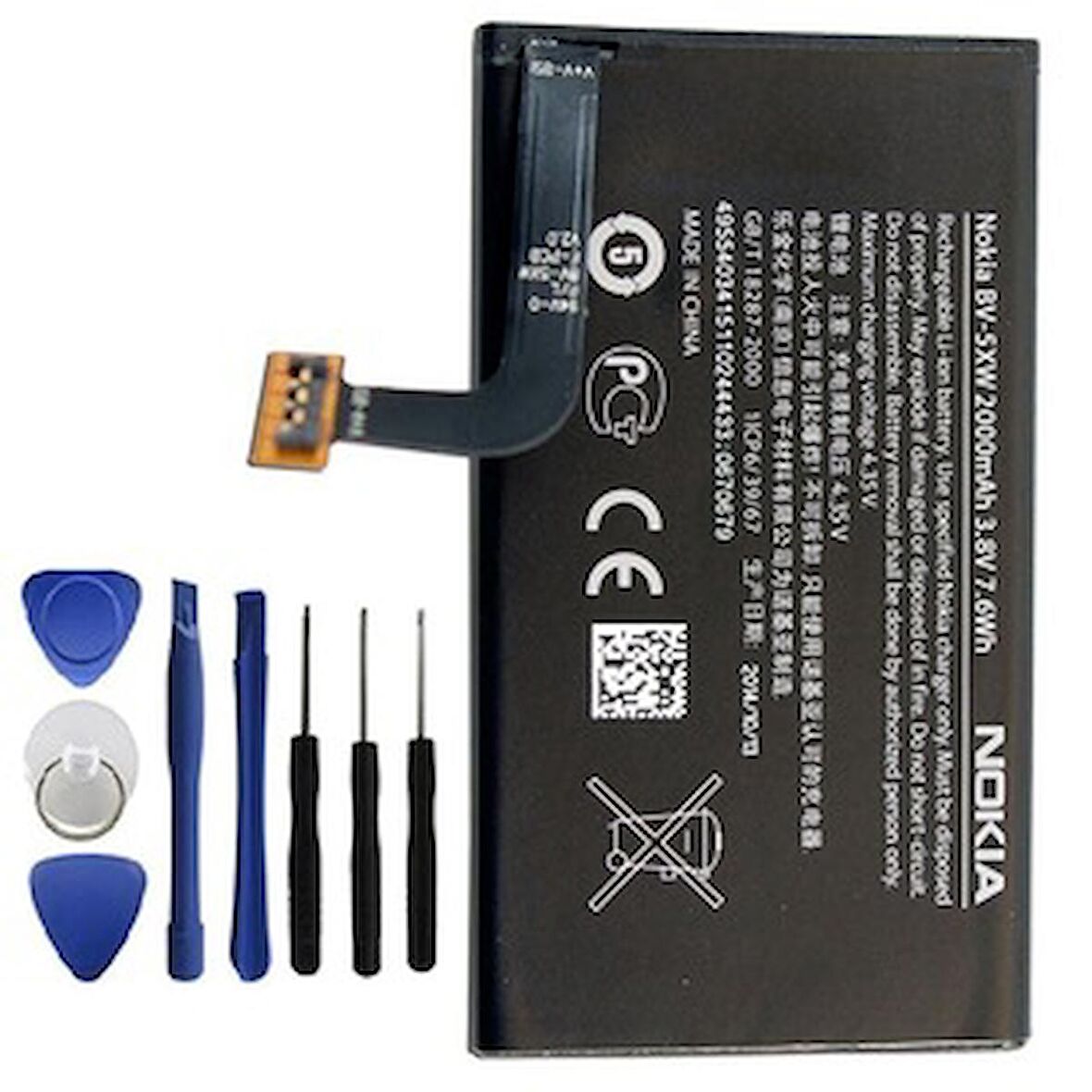 Nokia Lumia 1020 Batarya Pil Tamir Seti BV-5XW