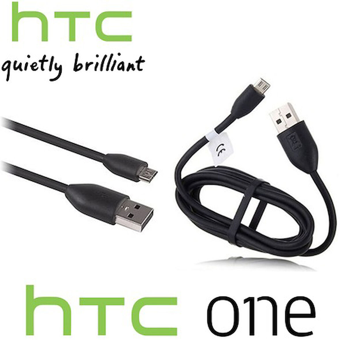 Htc Şarj Data Kablosu Micro Usb M7 M8 M9 10 A9 E9