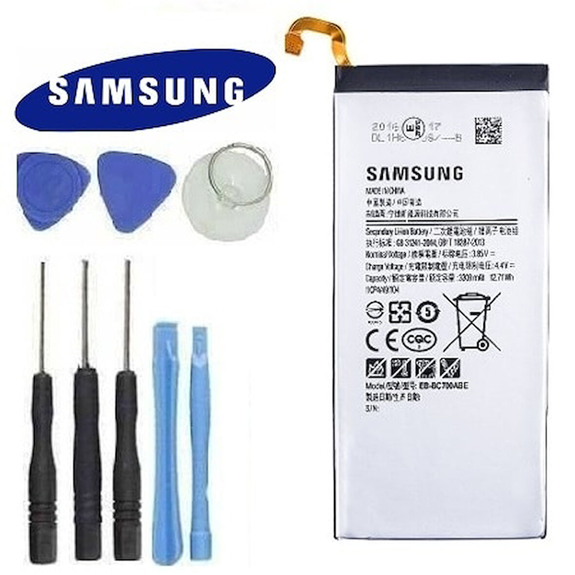 SAMSUNG C7 C700 PİL BATARYA EB-BC700ABE VE TAMİR SETİ