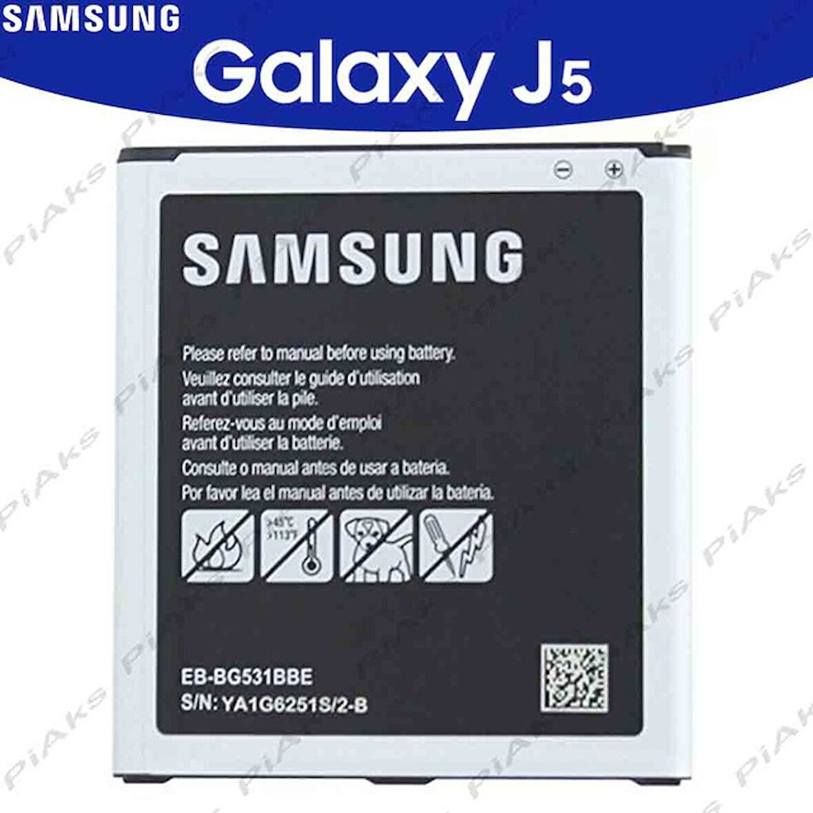 SAMSUNG J5 J500 PİL BATARYA 2600 MAH