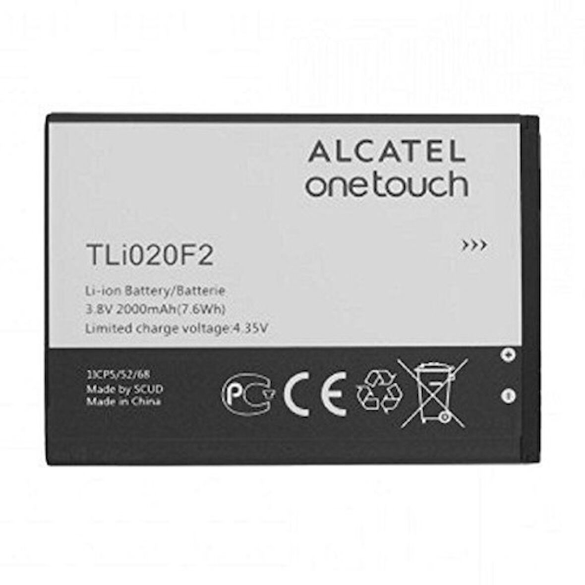 ALCATEL ONE TOUCH FİERCE 2 PİL TLİ020F2 BATARYA VE TAMİR SETİ