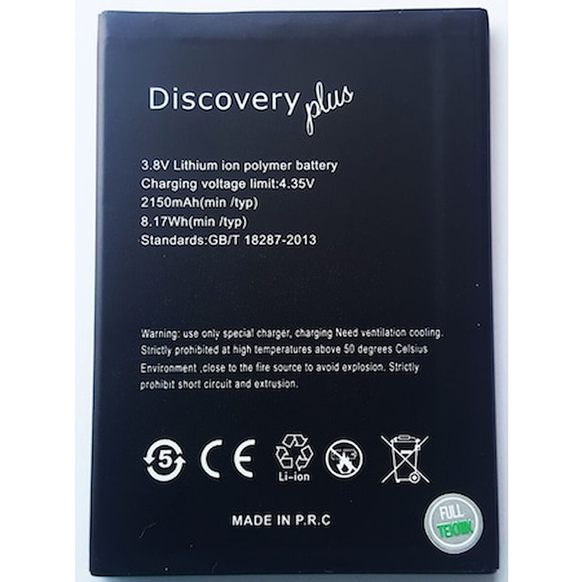 GENERAL MOBİLE DİSCOVERY PLUS PİL BATARYA