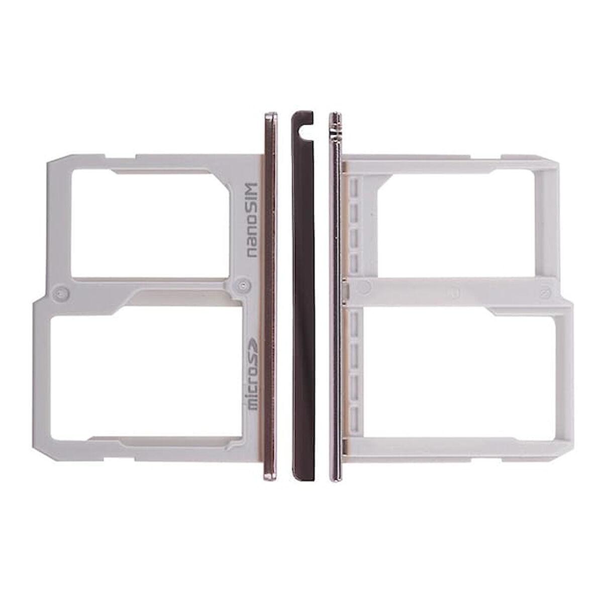 Lg X Cam K580 Sim Hafıza Kart Kapağı-gold