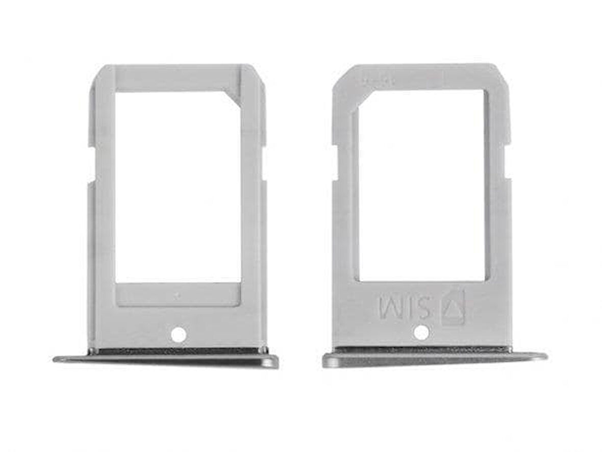Galaxy S6 Edge G925 Sim Kart Kapağı-gri