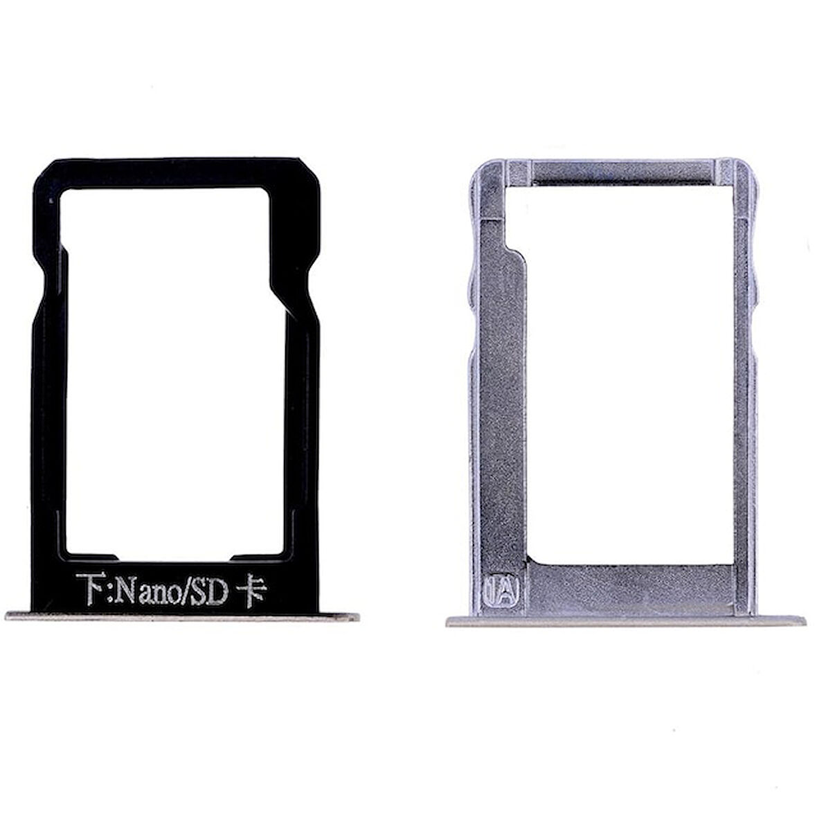 Huawei Mate 7 Sim Kart Ve Micro Sd Kapağı (set)-gri