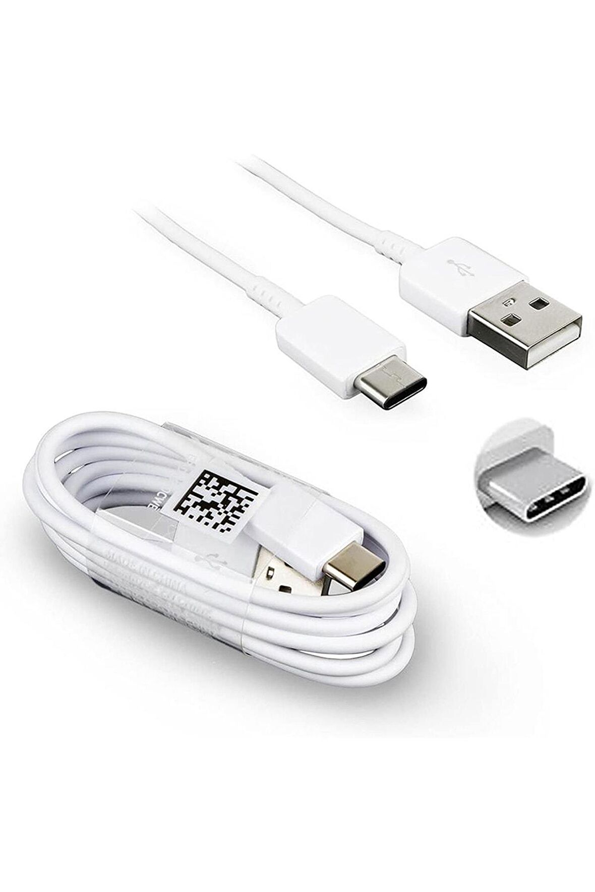 Samsung Hızlı Şarj Ve Data Kablosu (usb-c) - Beyaz