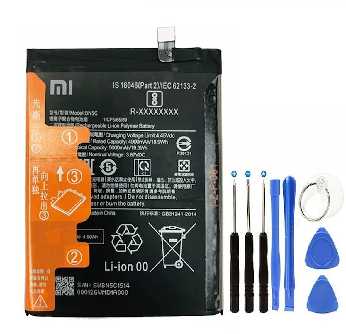 Xiaomi Redmi Note 11 Pil Batarya BN5C ve Tamir Seti