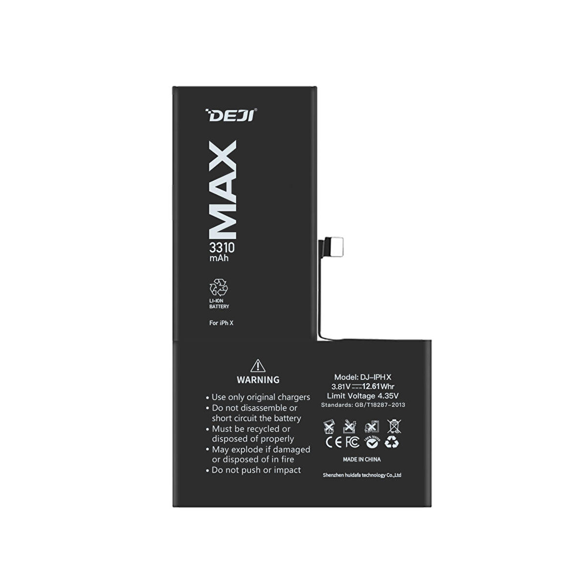 iPhone X Mucize Batarya Deji 3310mAh
