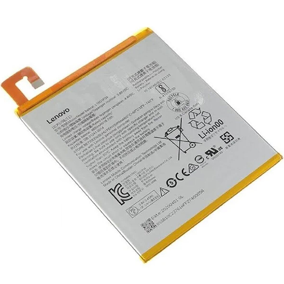 Lenovo TAB4 8 Tablet Batarya L16D1P34