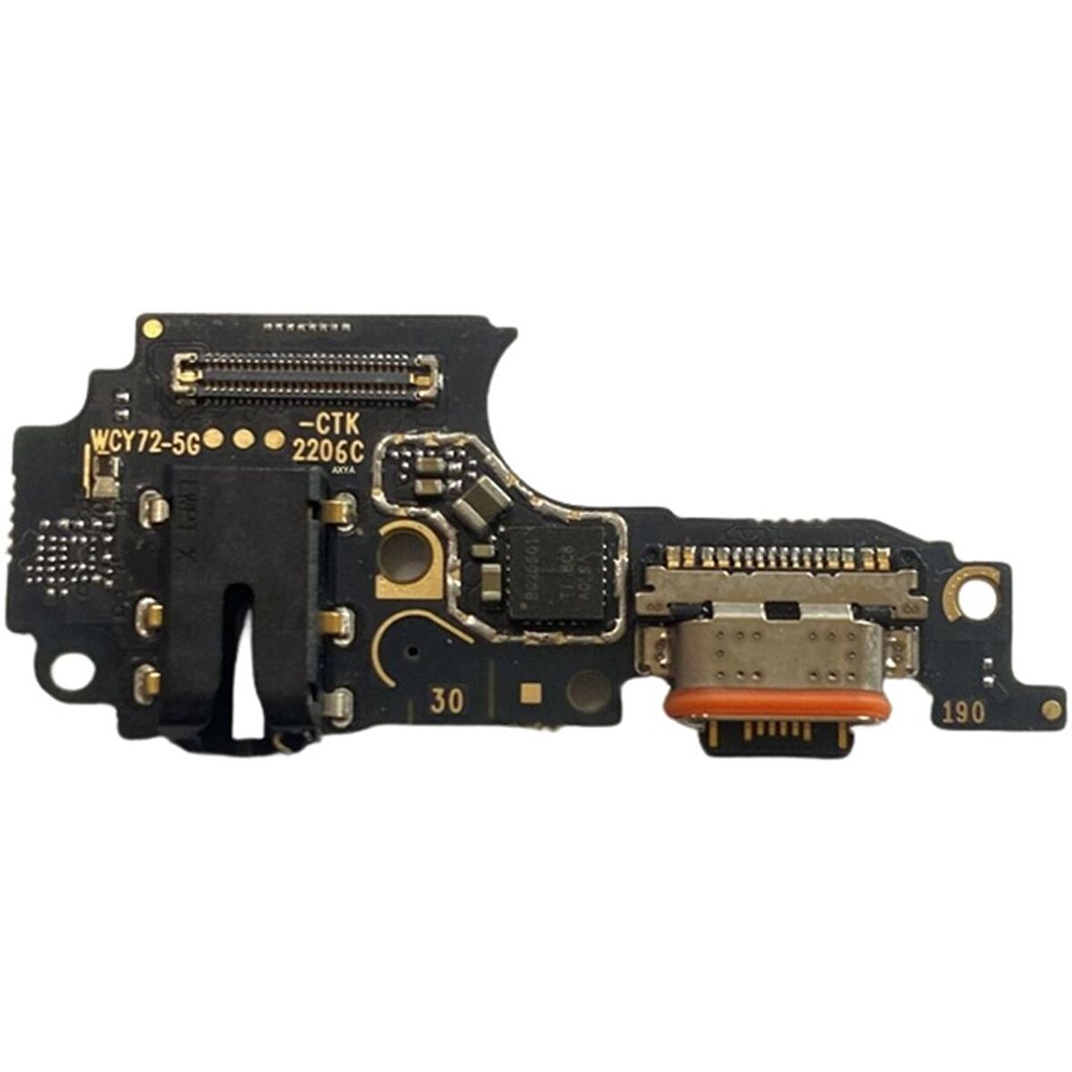 Vivo Y53s Şarj Soket Mikrofon Ve Kulaklık Bordu Full