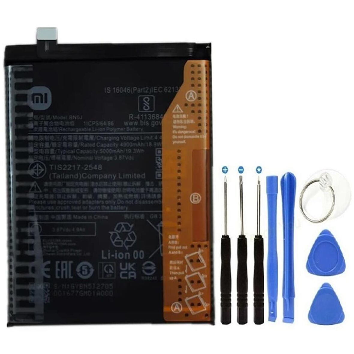 Xiaomi Poco X5 5g Pil Batarya Bn5j 5000 Mah+tamir Seti