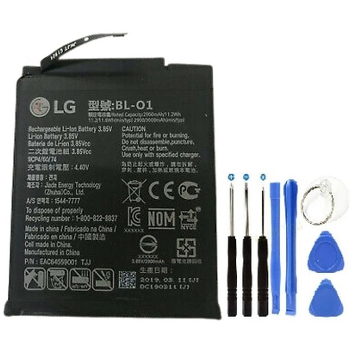 Lg K8 Plus Pil Batarya Bl-01 2900 Mah+tamir Set