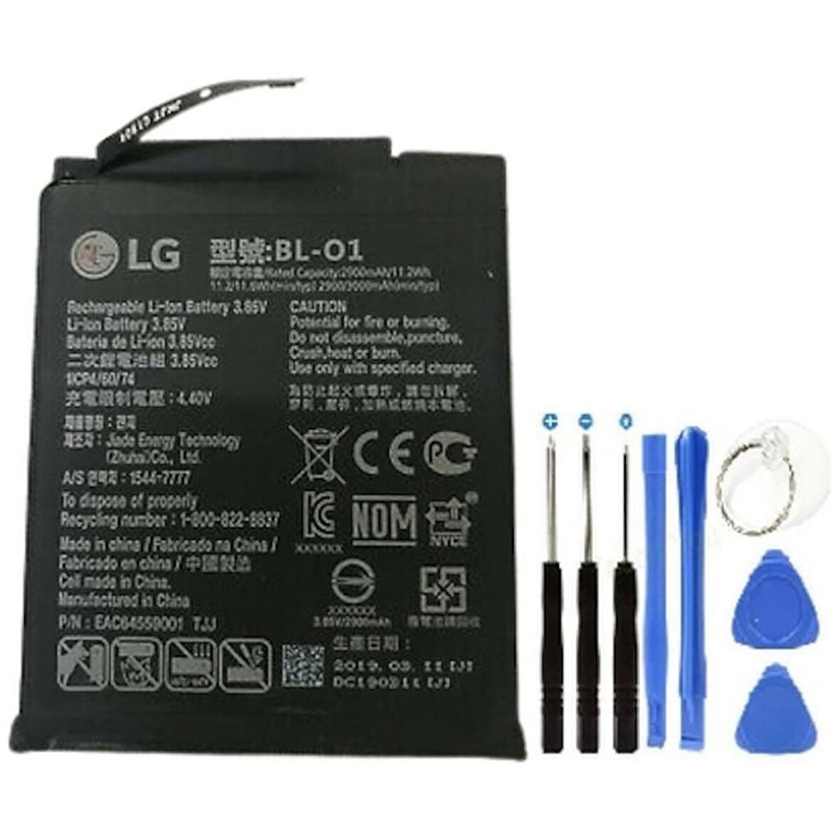 Lg K20 2019 Plus Pil Batarya Bl-01 2900 Mah+tamir Set