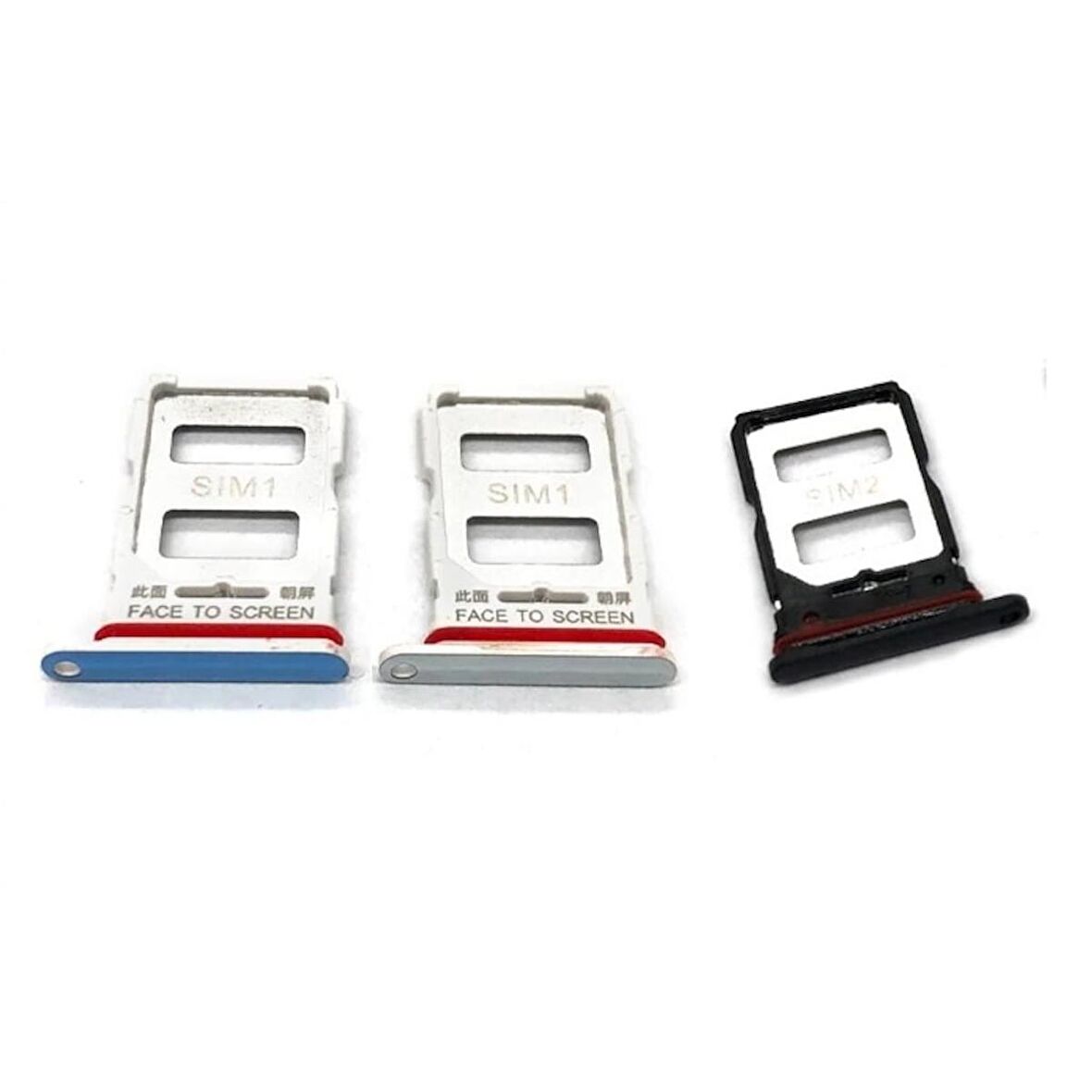 Xiaomi 12 Lite Sim Tepsisi Sim Tray - Gümüş