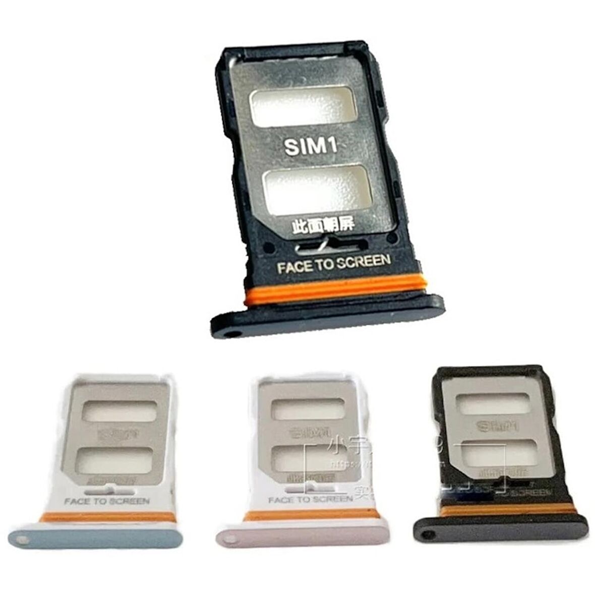 Xiaomi Mi 13 Lite Sim Kart Tepsisi Sim Tray - Açık Mavi