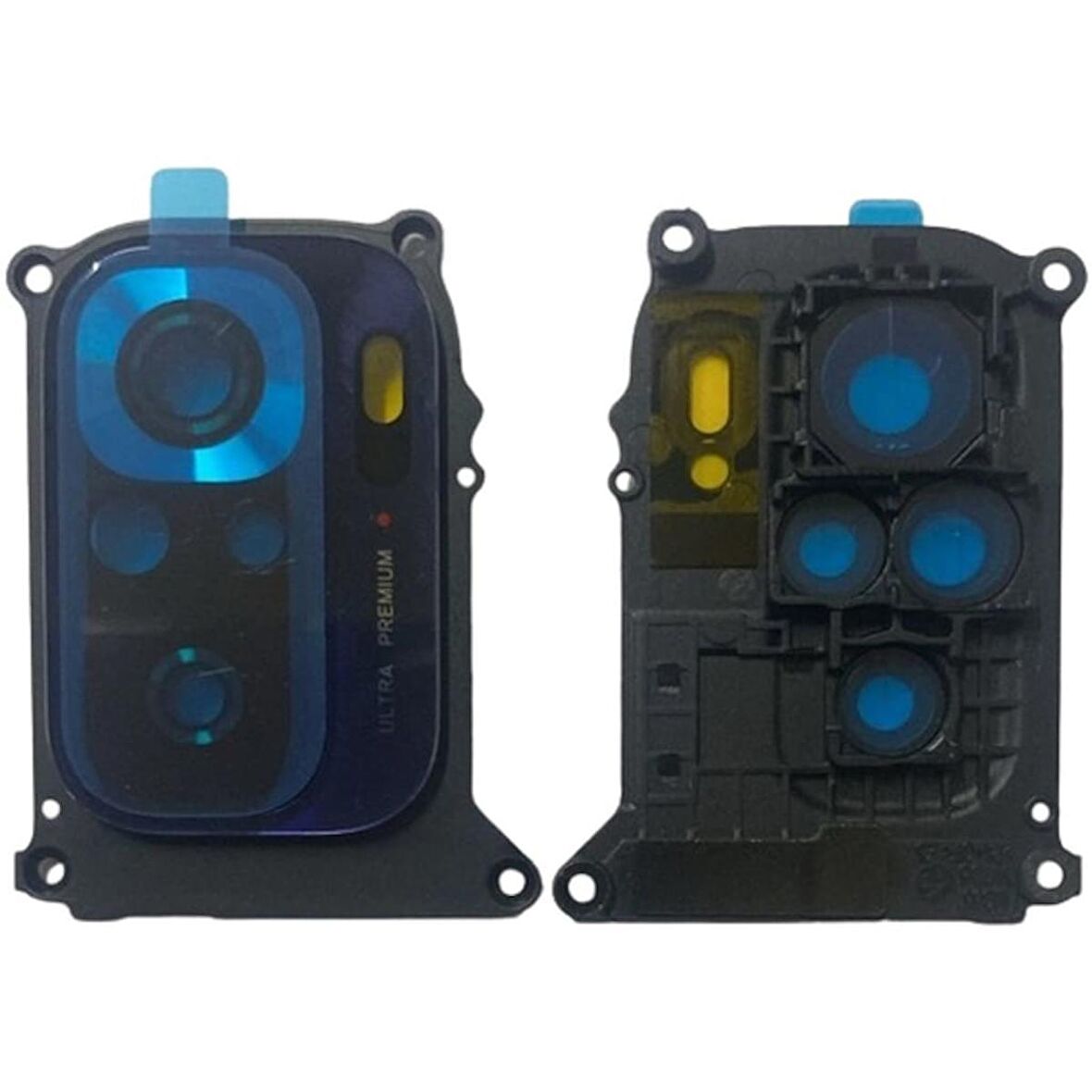 Xiaomi Redmi Note 10 / Note 10s Kamera Lens Camı Çerçeveli Full