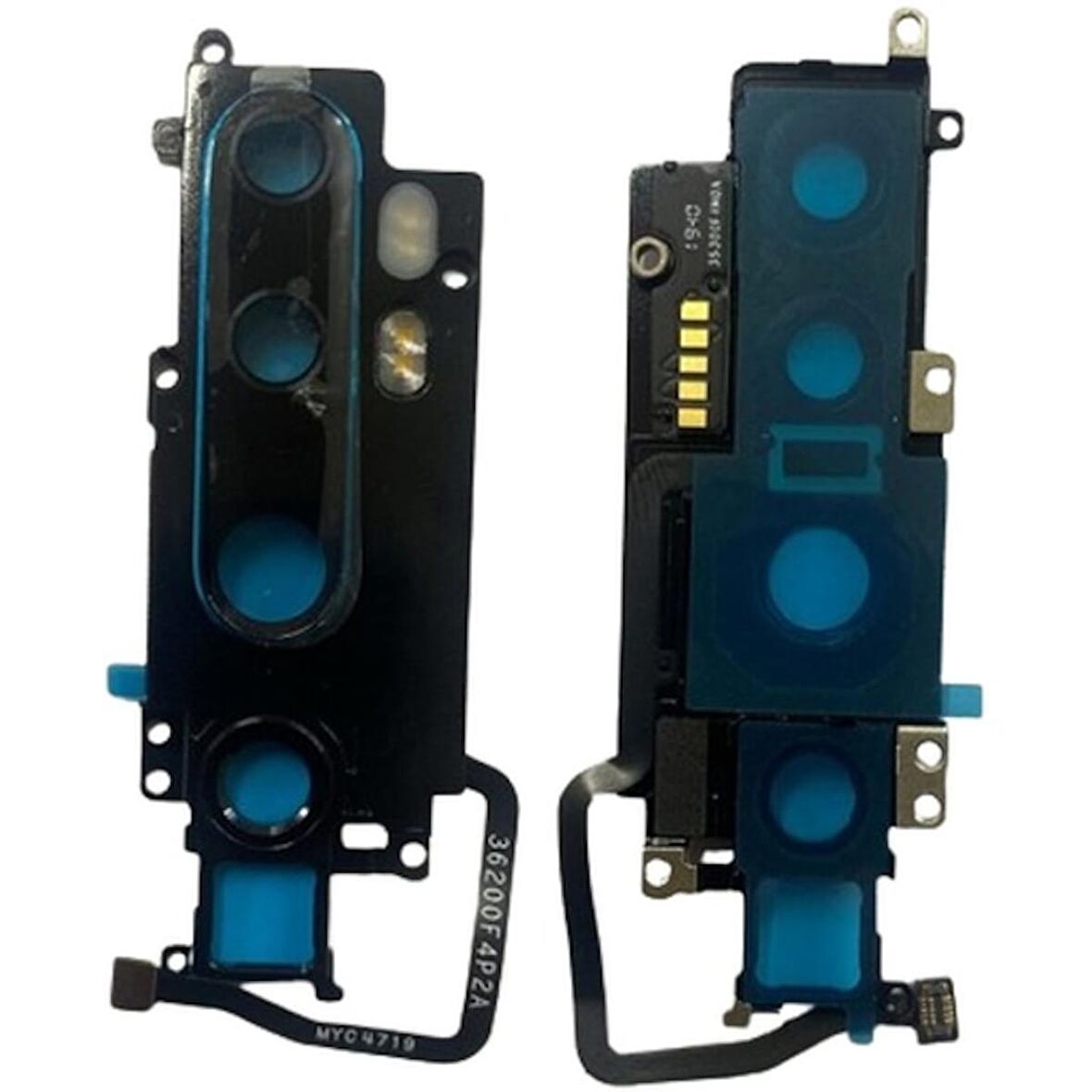 Xiaomi Note 10 Pro Kamera Lens Çerceveli Cam Filmli Full