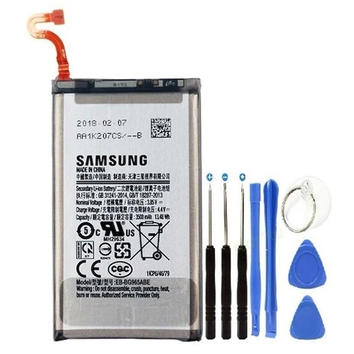 Samsung S9 Plus G965 Uyumlu Pil Batarya Ve Tamir Seti Eb-bg965abe